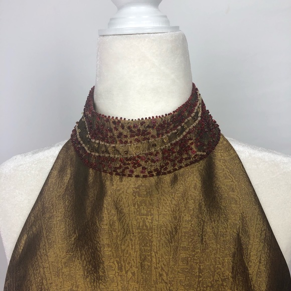 KAY UNGER NEW YORK- Sz 6- 100% silk- Halte… - Picture 9 of 12